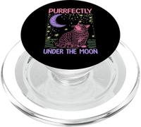 Le Chat Perfectly Under The Moon PopSockets PopGrip pour MagSafe