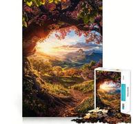 Le Château de l'appel Puzzle de 1000 pièces pour Adultes Jeu de réflexion apaisant et divertissant Cadeau d'anniversaire de qualité supérieure 38x52cm
