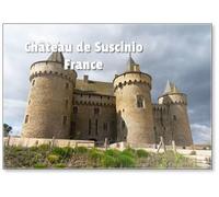 Le Château De Suscinio : Joyau Médiéval Au Cœur Du Morbihan, Témoignant Du Faste De La Bretagne, Entre Majesté Architecturale Et Histoire Fascinante, Aimant de Réfrigérateur