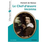Le Chef-d'œuvre inconnu - Classiques et Patrimoine 2020 - Honoré de Balzac - Magnard - Poche - Scolaire / Universitaire