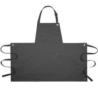Le Chef - Tablier court unisexe homme/femme "Utility" PC6244 (taille unique) (Gris tempête)