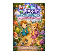 Le Chemin de l’École a Encore Disparu ! - Coloriage Fantastique et Farfelu: 85 aventures détaillées avec monstres, lutins, forêts magiques et ... | Coloriage enfants & seniors | 173 pages