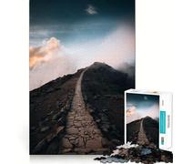 Le Chemin du Paradis Puzzle de 1000 pièces pour Adolescents Stimulation mentale Activité de découpage de Haute précision et de détente (38x26cm)