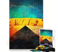 Le Chemin du Rocher Sacré Puzzle 1000 Pièces pour Adolescents Stimulation Cérébrale Joie en Famille Bordure Parfaite Cadeau Souvenir (38x26cm)