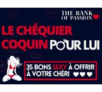 Le Chéquier coquin pour lui - 35 bons sexy à offrir à son chéri: Le chéquier pour les couples | 30 chèques pré-remplis avec défis sexy +5 vierges | ... anniversaire st Valentin pour son cheri