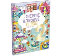 Le cherche et trouve brillant de mes 2 ans Album tout-carton Avec des illustrations dorées sur toutes les pages À partir de 2 ans