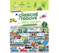 Le cherche et trouve du Père Castor: Compte les véhicules