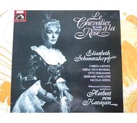 Le chevalier à la rose, opéra de Richard Strauss - + livret avec photos ainsi que texte de l'enregistrement des disques - Elisabeth Schwarzkopf - Christa Ludwig - Teresa Stich-Randall - otto Edelmann - Eberhard Waeschter - Niclaï Gedda - orchestre Philharmonia, direction : Herbert von Karajan - coffret 4 disques EMI 2900453 - excellent enregistrement de référence, sélectionné *** ° par Diapason, enregistrement légendaire et historique de 1956