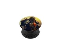 Le Chevalier d'or de la lumière PopSockets PopGrip Adhésif