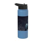 Le chevalier et le dragon une légende d'amitié Stainless Steel Insulated Water Bottle