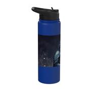 Le chevalier et le dragon une légende d'amitié Stainless Steel Insulated Water Bottle