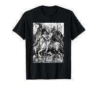 Le Chevalier, la Mort et Le Diable par Albrecht Durer (1513) T-Shirt