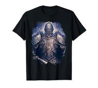 Le Chevalier Noir du Pouvoir et du mysticisme T-Shirt Graphique avec Valeur