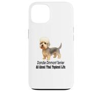 Le Chien Dandie Dinmont Terrier, Tout sur Cette Vie de Topknot Coque pour iPhone 13