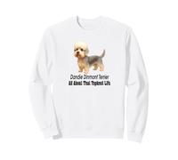 Le Chien Dandie Dinmont Terrier, Tout sur Cette Vie de Topknot Sweatshirt