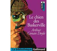 Le Chien des Baskerville Texte et étude - Sir Arthur Conan Doyle - Gallimard - Poche - Scolaire / Universitaire