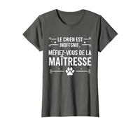 Le Chien Est Inoffensif Méfiez Vous De La Maîtresse T-Shirt