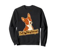 Le Chien Qui n'aboie Pas Juge Juste l'humour Sweatshirt