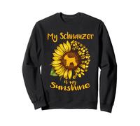 Le Chien Schnauzer est Mon Amoureux des Chiots Sunshine Sweatshirt