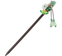 Le chinois, le chinois, Baguettes à cheveux en bois for chignons, baguettes à cheveux en forme de fleur de papillon cloisonné, épingles à cheveux élégantes, baguettes en bois classiques chinoises for