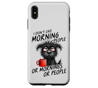 Le Chiot privé de Sommeil n'aime Pas Les Matins ou Les Gens, Chien fatigué Coque pour iPhone XS Max