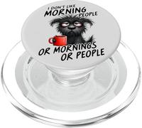 Le Chiot privé de Sommeil n'aime Pas Les Matins ou Les Gens, Chien fatigué PopSockets PopGrip pour MagSafe