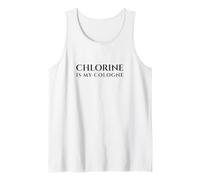 Le Chlore est Mon Nageur drôle de Cologne Débardeur