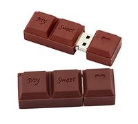 Le Chocolat 32GB Clé USB en Forme de Chocolat - Disque Flash USB 2.0 - Pen Drive Mémoire Externe