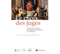Le choix des juges