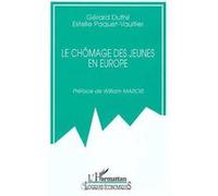Le chômage des jeunes en europe - Gérard Duthil - L'harmattan - broché - Livre