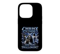 Le Christ revient : êtes-Vous en Train d'avaler Jésus ? Voyage Amusant pour Filles Coque pour iPhone 14 Pro