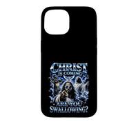 Le Christ revient : êtes-Vous en Train d'avaler Jésus ? Voyage Amusant pour Filles Coque pour iPhone 15