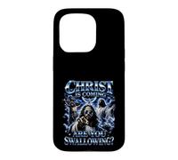 Le Christ revient : êtes-Vous en Train d'avaler Jésus ? Voyage Amusant pour Filles Coque pour iPhone 15 Pro