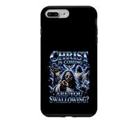 Le Christ revient : êtes-Vous en Train d'avaler Jésus ? Voyage Amusant pour Filles Coque pour iPhone 7 Plus/8 Plus