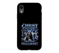 Le Christ revient : êtes-Vous en Train d'avaler Jésus ? Voyage Amusant pour Filles Coque pour iPhone XR