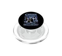 Le Christ revient : êtes-Vous en Train d'avaler Jésus ? Voyage Amusant pour Filles PopSockets PopGrip pour MagSafe