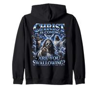Le Christ revient : êtes-Vous en Train d'avaler Jésus ? Voyage Amusant pour Filles Sweat à Capuche