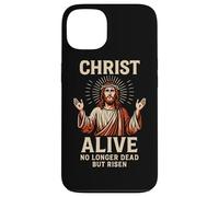 Le Christ Vivant n'est Plus Mort mais Jésus ressuscité (Art de la résurrection) Coque pour iPhone 13