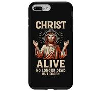 Le Christ Vivant n'est Plus Mort mais Jésus ressuscité (Art de la résurrection) Coque pour iPhone 7 Plus/8 Plus