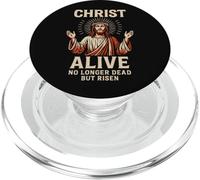 Le Christ Vivant n'est Plus Mort mais Jésus ressuscité (Art de la résurrection) PopSockets PopGrip pour MagSafe
