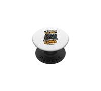 Le Chrono est Bon Humour Course a Pied PopSockets PopGrip Adhésif