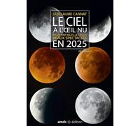 Le ciel à l'oeil nu en 2025