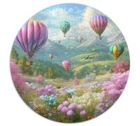 Le Ciel d'été est rempli de montgolfières colorées Puzzles pour Adultes 1000pcs (67.5x67.5cm),Jeux De Défi