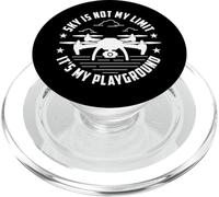 Le Ciel n'est Pas ma Limite, C'est Mon Terrain de Jeu - Drone Pilot FPV PopSockets PopGrip pour MagSafe