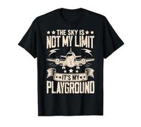 Le Ciel n'est Pas ma Limite, C'est Mon Terrain de Jeu T-Shirt