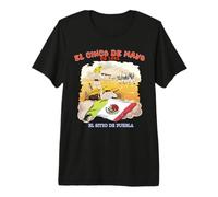 Le Cinco De Mayo 1862 El Sitio De Puebla T-Shirt Haut de Gamme