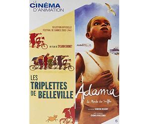 Le Cinéma d'animation 4 : Les Triplettes de Belleville + Adama [Pack]