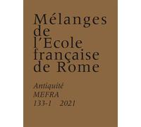 Le Cippe de Pérouse, vieux problèmes et nouvelles lectures - Valentina Belfiore - Ecole Francaise De Rome - broché - Revue