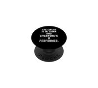 Le Cirque est en Ville et Tout Le Monde est Un interprète Witty PopSockets PopGrip Adhésif