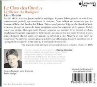 Le Clan des Otori, Le Silence du Rossignol lu par Thierry Ancise (3 CD)